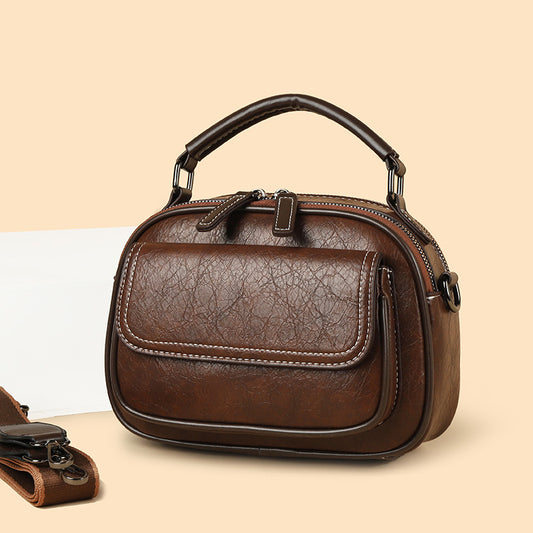 Women's High-grade Soft Leather Fashion Simple Trend Crossbody Bags