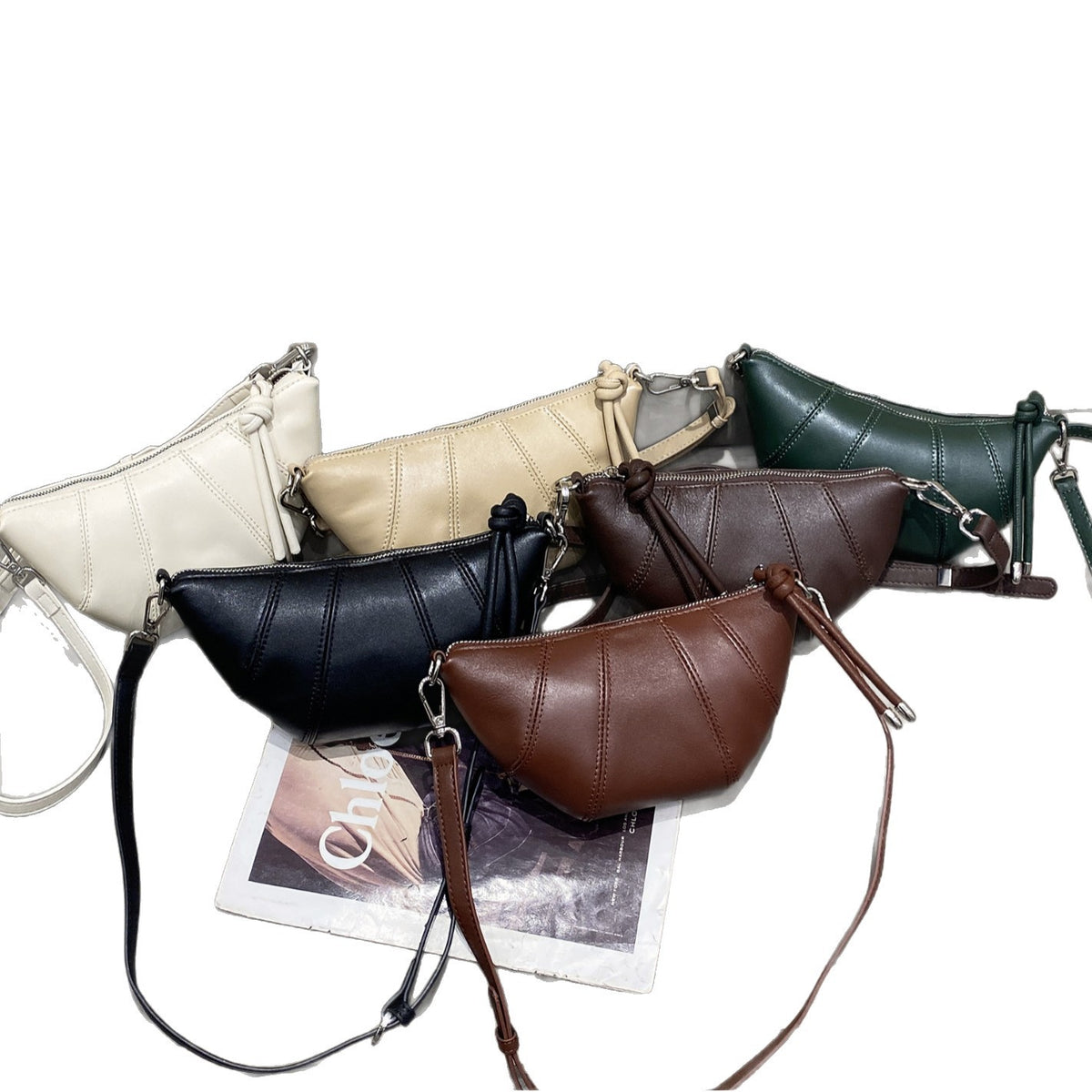 Women's First Layer Cowhide Horn Versatile Change Shell Fashion Classical Soft Handbags