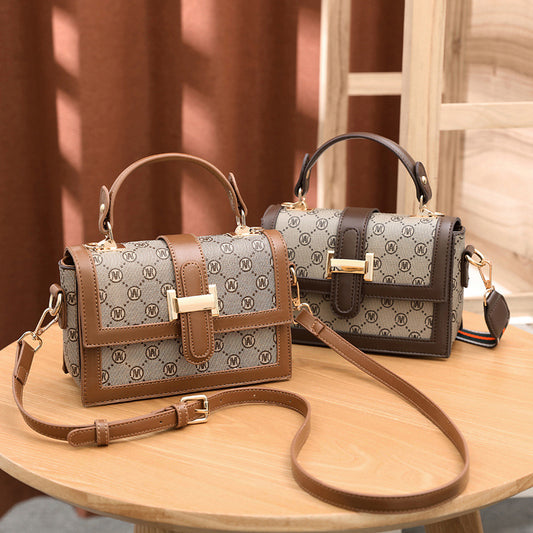 Women's Summer Fashion Korean Style Western Printed Shoulder Bags