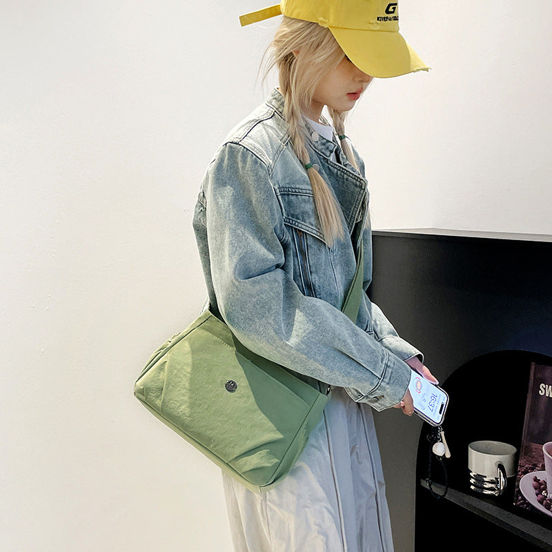 Women's Korean Cross Body Simple Commuter Lightweight Women's Shoulder Bag