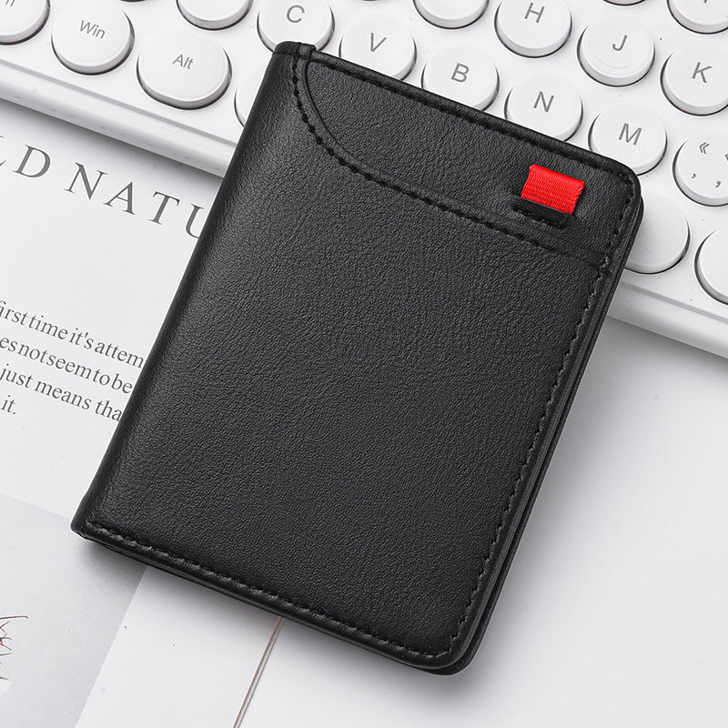 Creative Innovative Men's Vertical Certificate Mini Card Holder