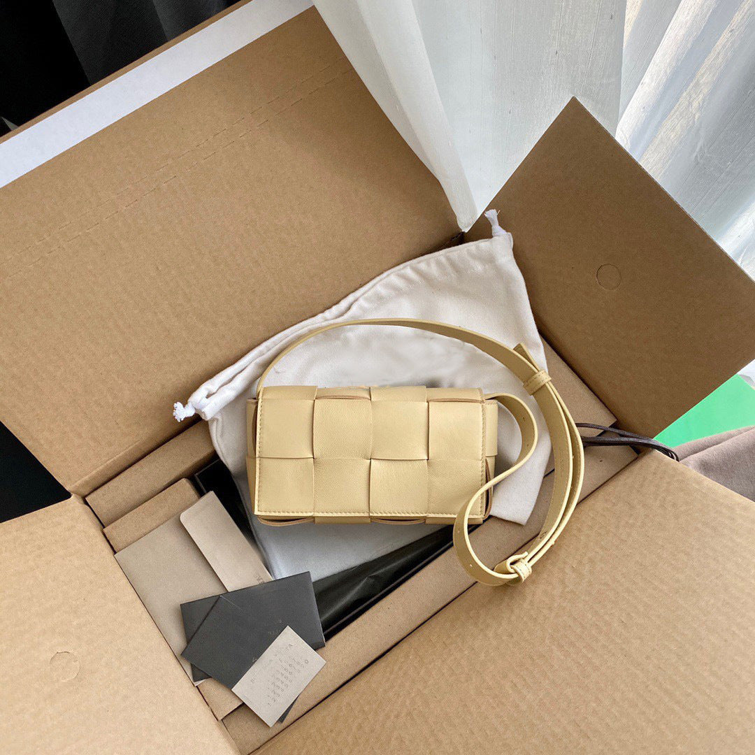 Women's & Men's Comfortable & Cowhide Woven Waist Packs