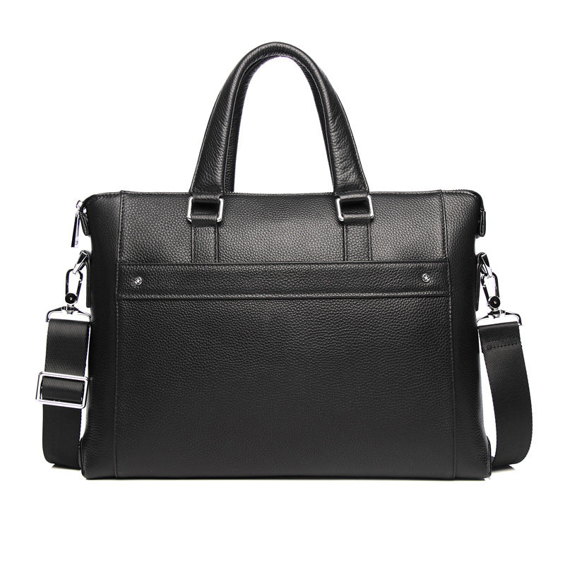 Men's Cattlehide Leather Fashion Leisure Senior Sense Bags