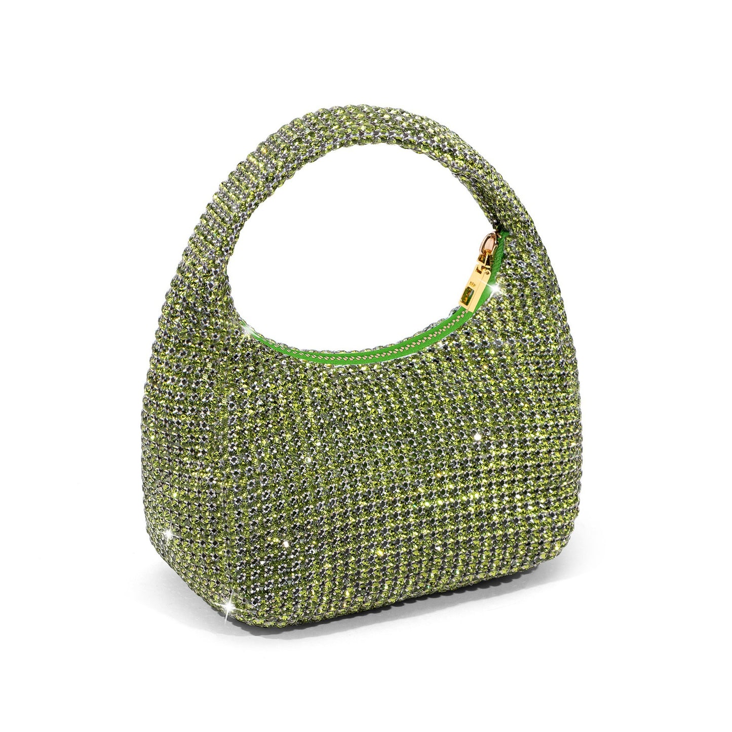 Women's Rhinestone Sier Fashion Popular Advanced Texture Bags