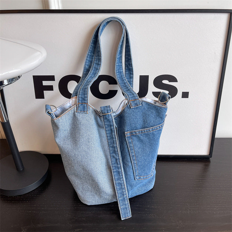Slouchy Women's Denim Summer Niche Fashion Women's Shoulder Bag