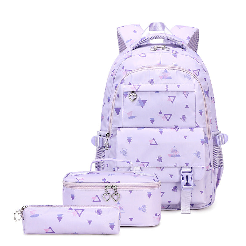 Primary Female Super Light Spine Protection Elementary School Students' Schoolbags