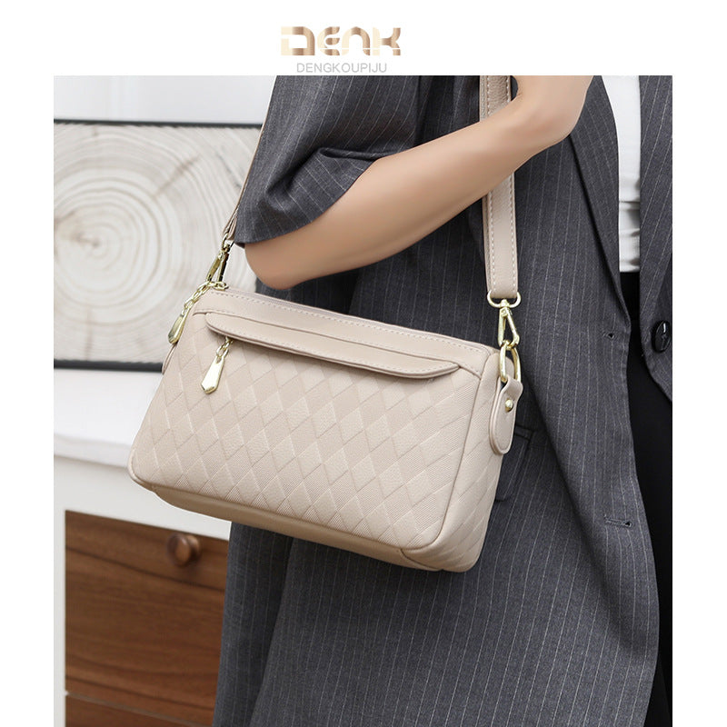 Comfortable Trendy Leather Gentle Design Single Crossbody Bags