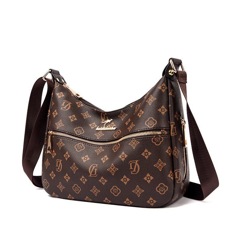 Winter Korean Fashion Large Capacity Soft Crossbody Bags