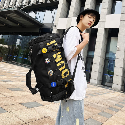 Men's Large Capacity Dry Wet Separation Training Bags