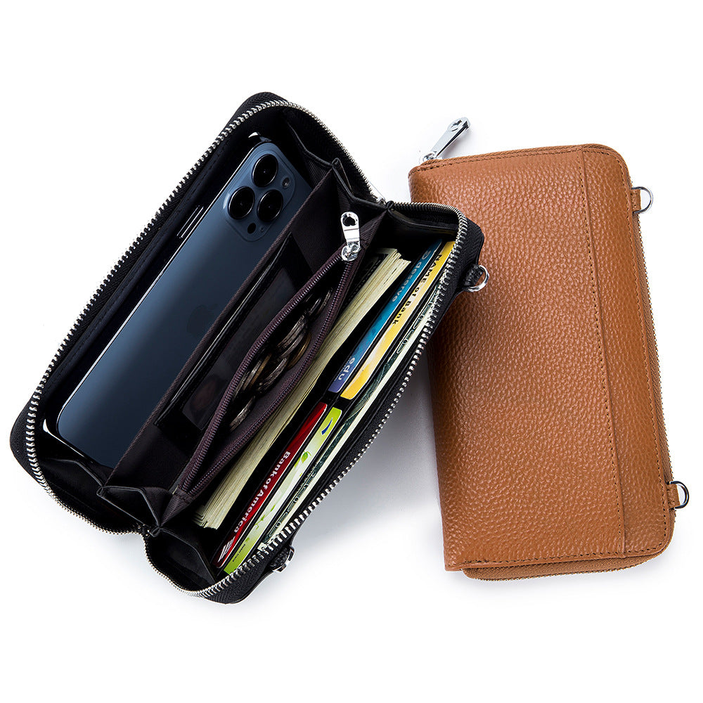 Leather Touch Screen Simple And Lightweight Niche Female Bags