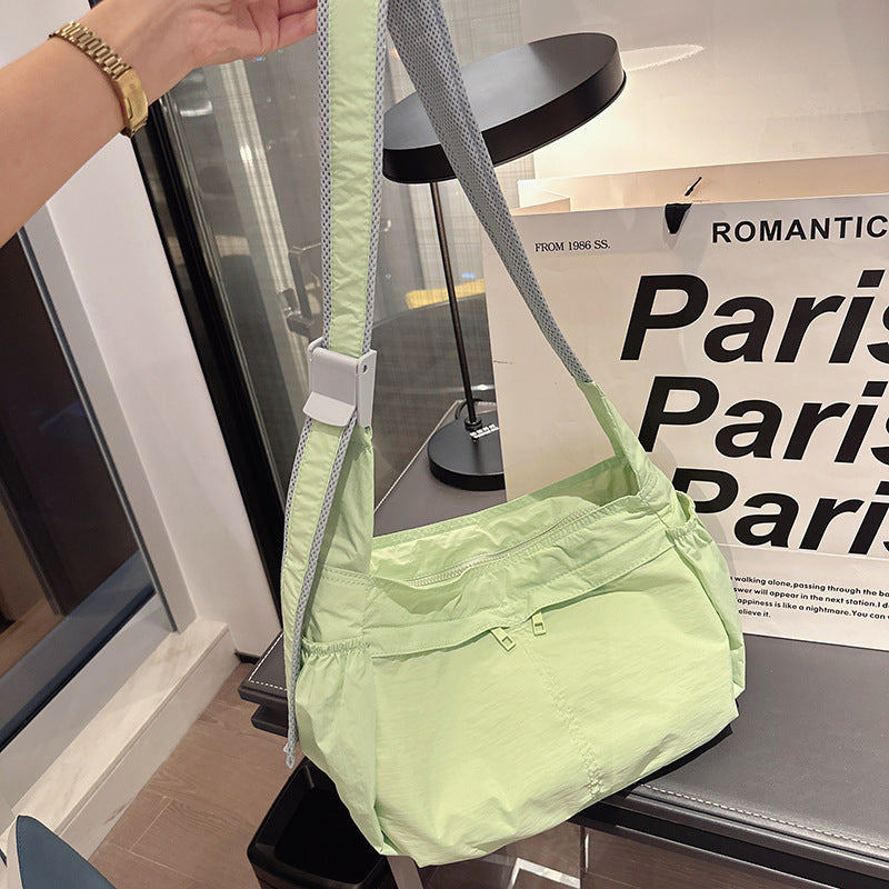 Sunscreen Waterproof Light Canvas Large Capacity Shoulder Bags