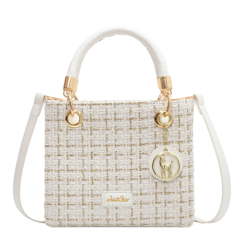 Texture Woven Diana French Minority Design Bags