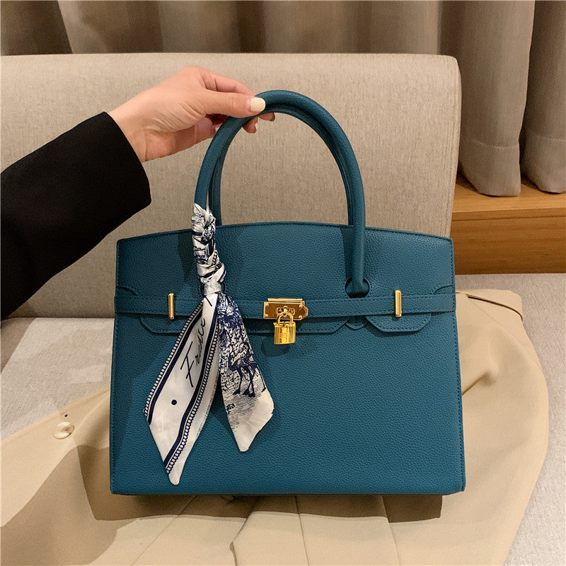 Innovative Women's Retro Textured Large Capacity Women's Handbag