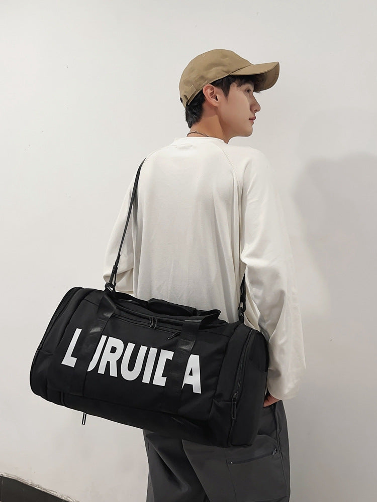 Men's Multifunctional Dry Wet Separation Independent Shoe Gym Bags