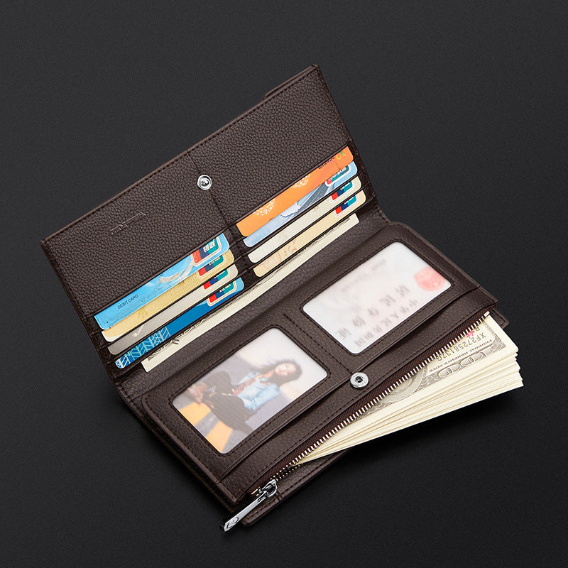 Men's Emperor Paul High Sense Genuine Leather Men's Wallets