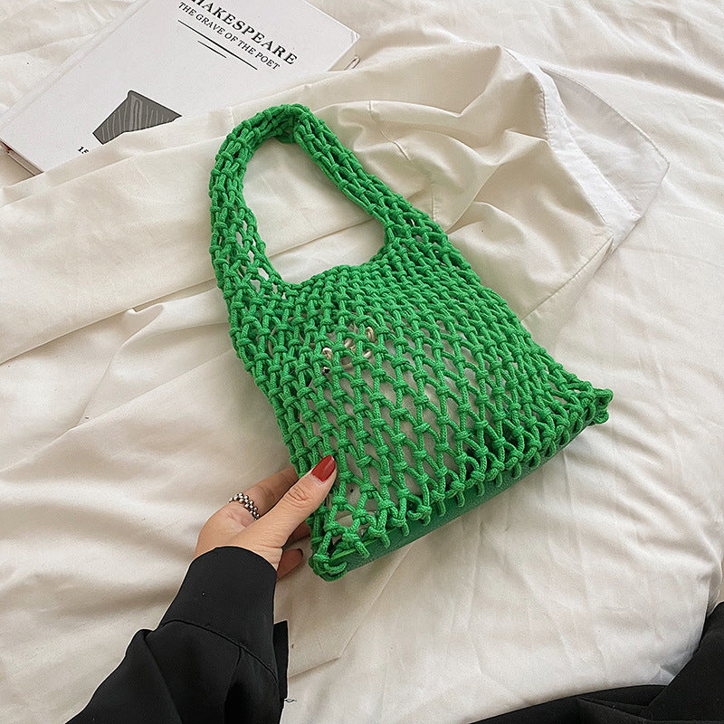 Women's Korean Style Fashionable Stylish Hollow Wrist Handmade Women's Handbag