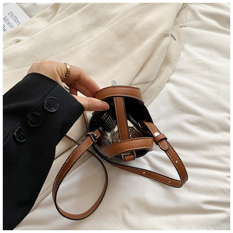 Fashion Color Contrast Western Style Vegetable Basket Bags