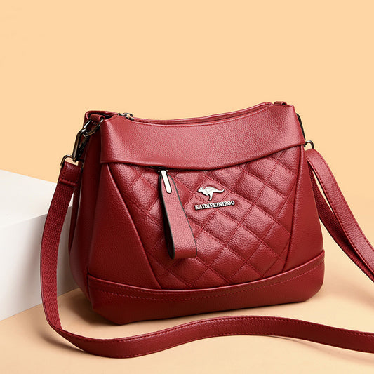 Women's Attractive Female Lady Embroidery Line Shoulder Bags