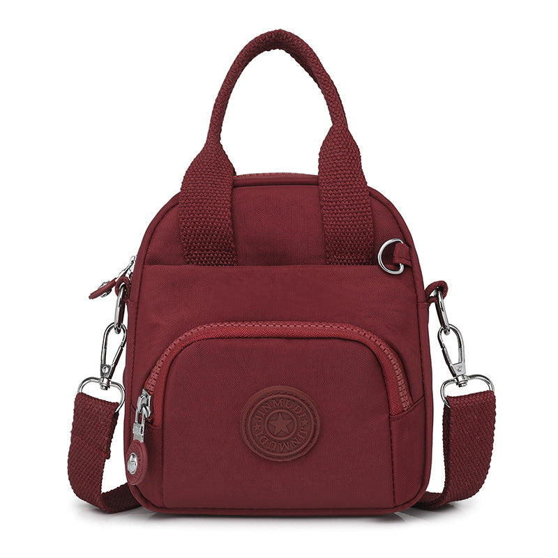 Women's Simple Waterproof Nylon Cloth Fashion Trend Bags