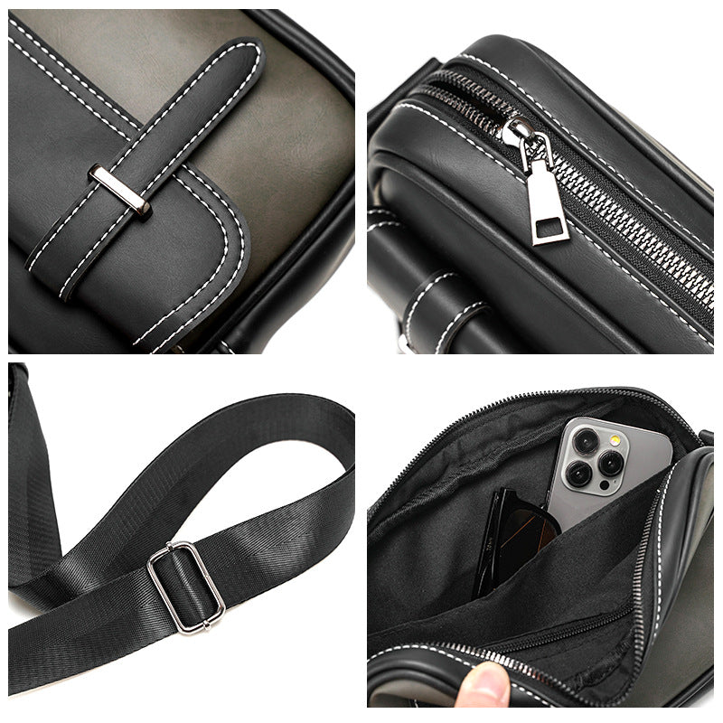 Men's Comfortable New Pouch Fashion Retro Men's Shoulder Bags