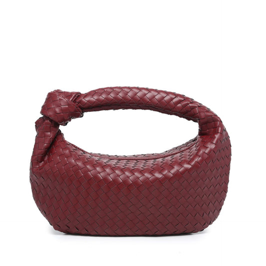Women's Knotted Handmade Woven Capacity Hand Carrying Armpit Bags