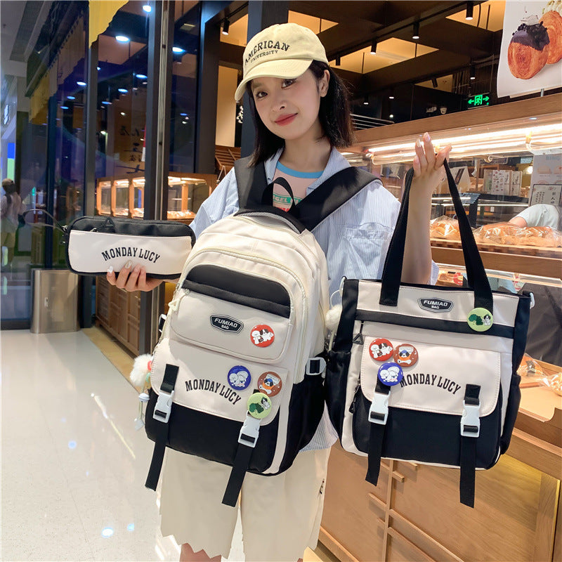 Women's Korean Style Early High Winter Fashion Backpacks