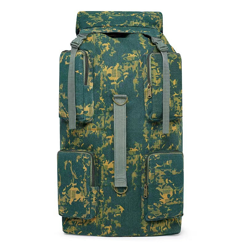 Women's & Men's & Canvas Large Capacity Breathable Wearable Sports Backpacks
