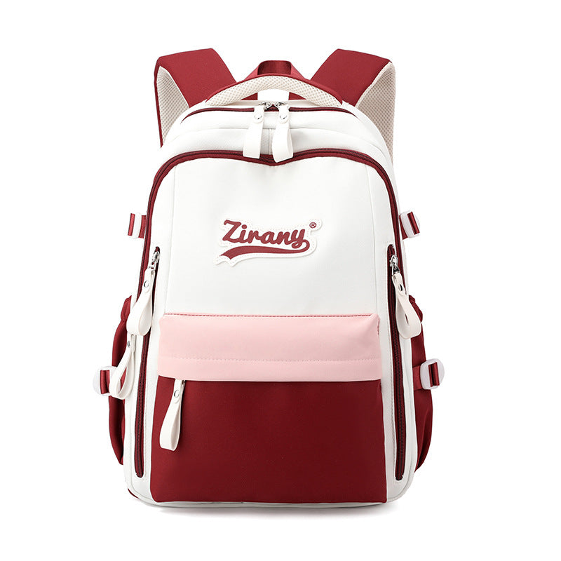 Women's Fish Junior High Large Capacity College Middle School Students' Schoolbags