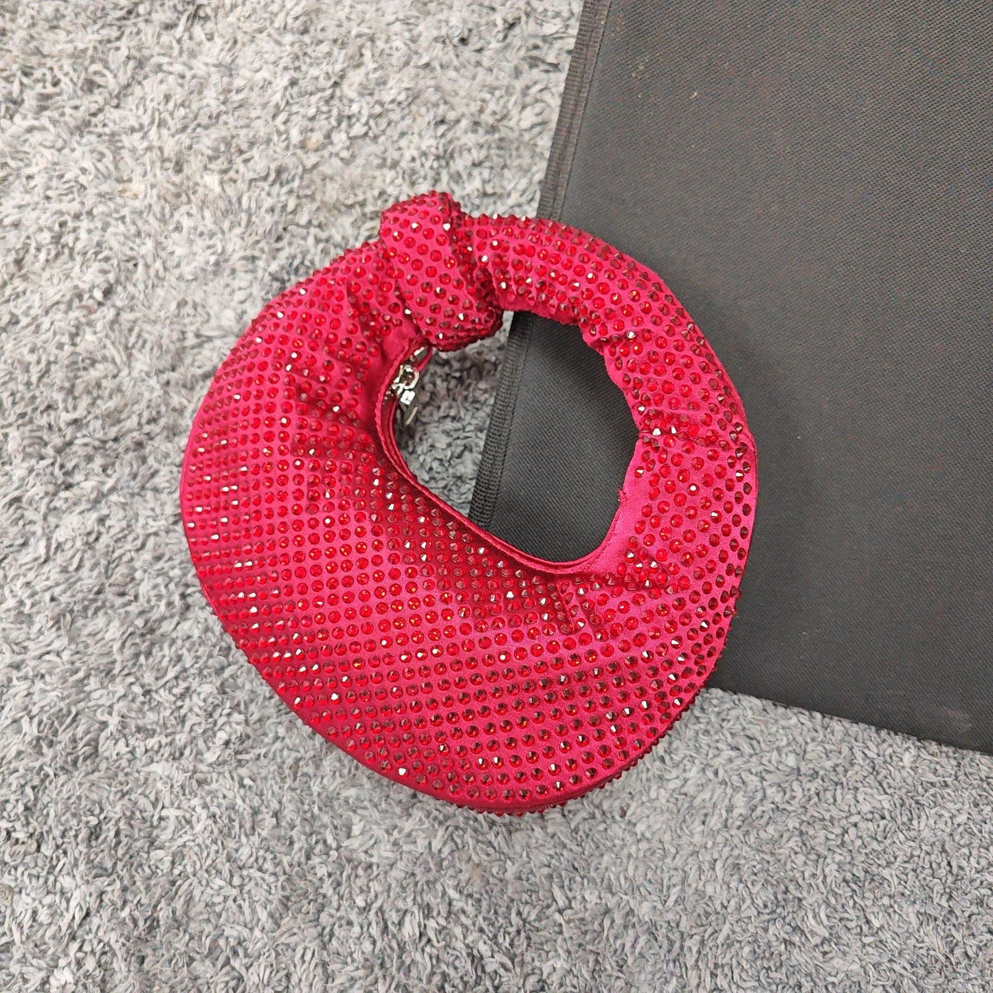 Women's Unique Clutch Shiny Rhinestone Dinner Handbags