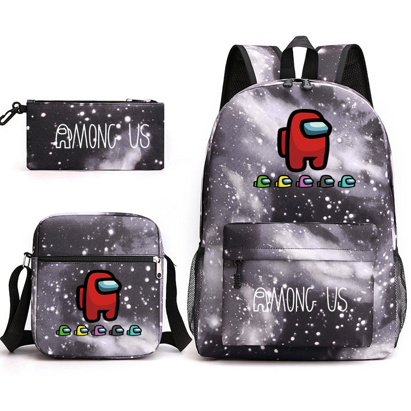 Game Among Space Werewolf Killing Pencil Backpacks