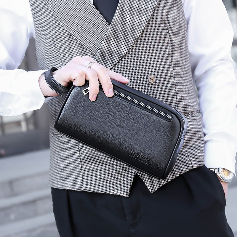 Men's Clutch High Quality Large Capacity Business Men's Handbags