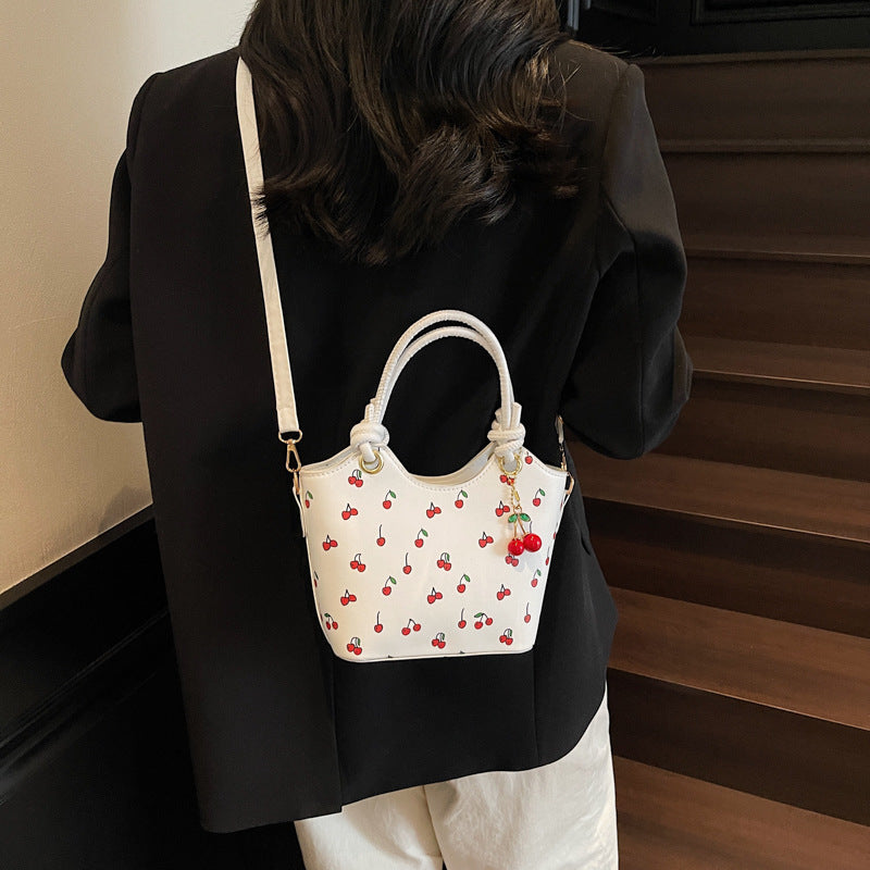 Trendy Girly Fashion Commuting Cute Pendant Large Handbags