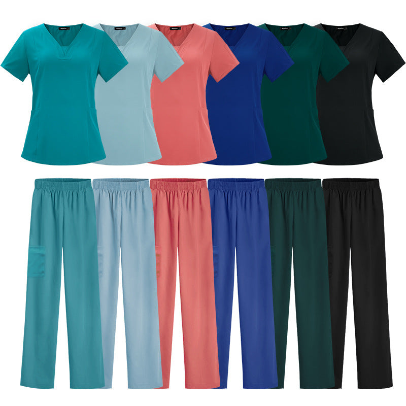 Gown Female Stomatologist Work Clothes Sleeve Male Hand Uniform