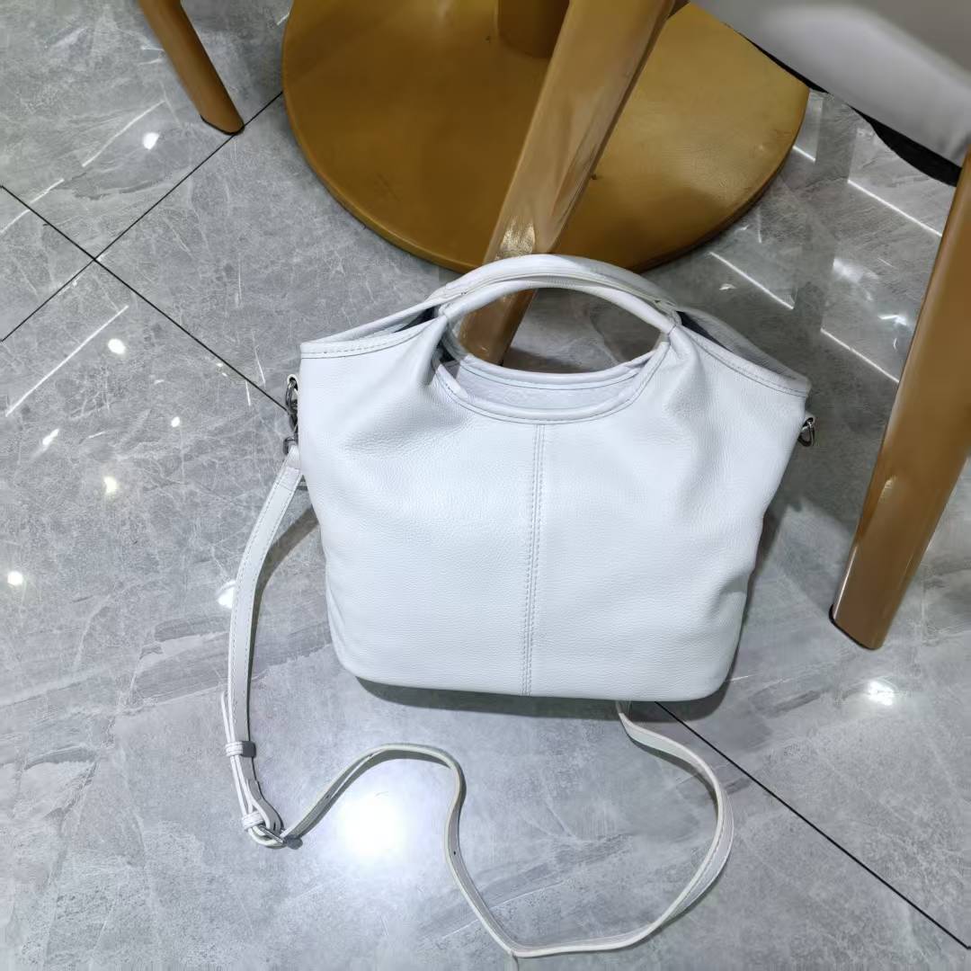 Women's First Layer Cowhide Natural Milled Lady's Bags