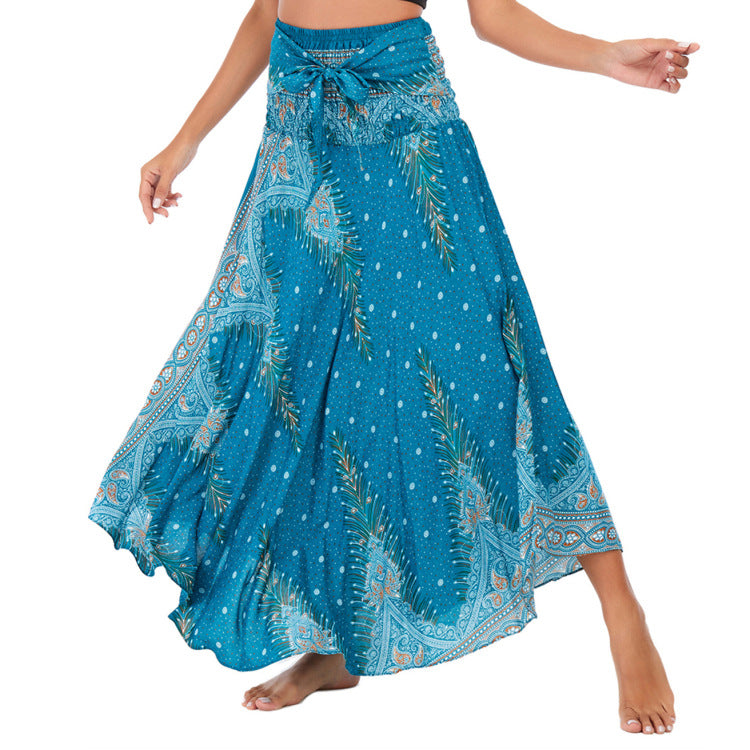Casual Thai Dress Vacation Big Swing Dresses