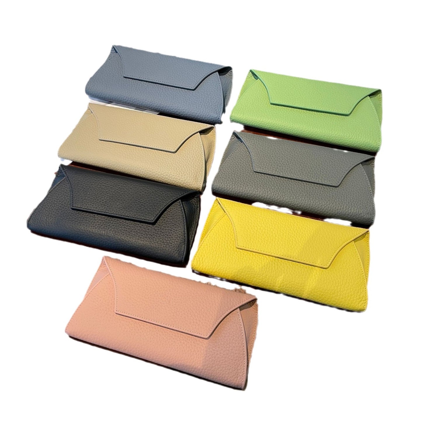 Women's Genuine Leather Niche Design Simple First Ladies Wallets