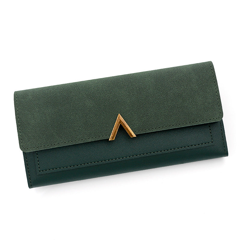 Pretty Women's Fashion Simple Long Clutch Card Holder