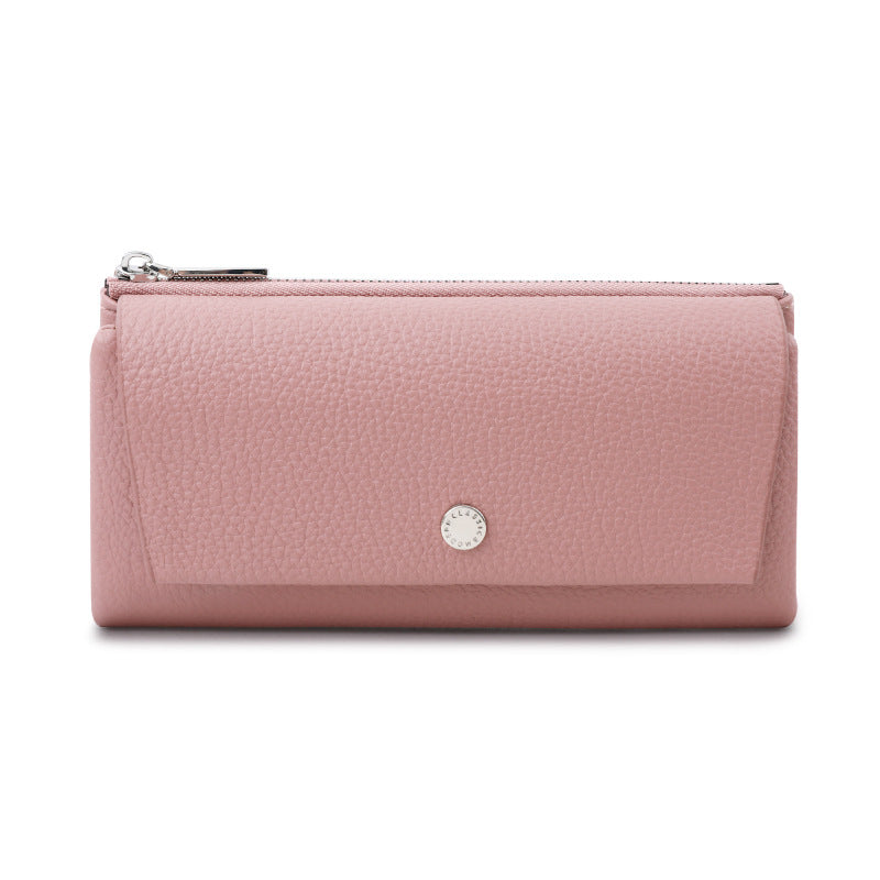 Lychee Pattern Three Fold Long Eastern European Ladies Wallet