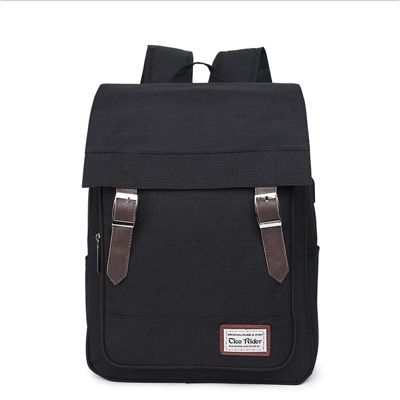 Men's Business Flip Portable Computer Oxford Cloth Backpacks