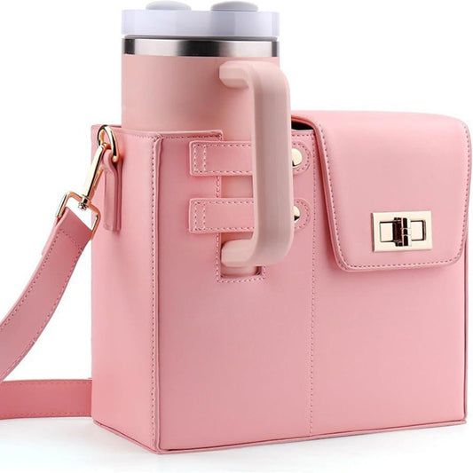 Portable Beverage Bottle Kettle Trendy Design Crossbody Bags