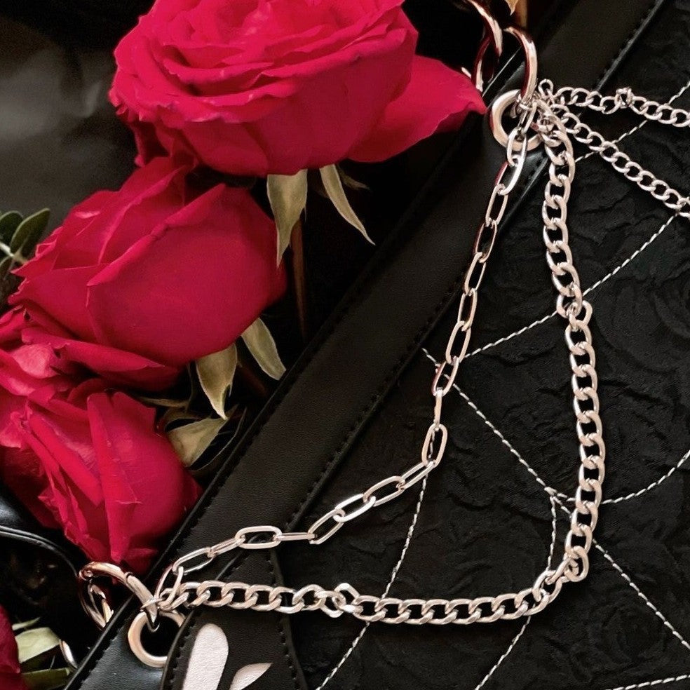 Dark Style Labyrinth Butterfly Cartoon Hand-held Shoulder Bags