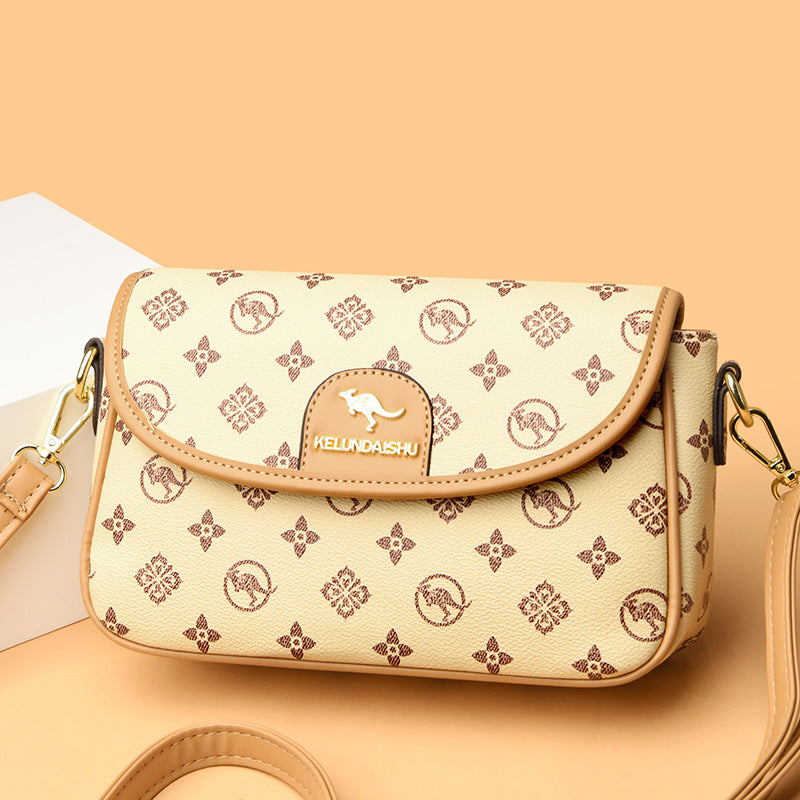 Women's Autumn Printed Fashion Korean Style Shoulder Bags