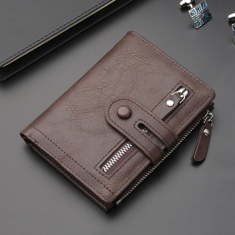 Casual Pretty Men's Business Simplicity Polyester Men's Wallet
