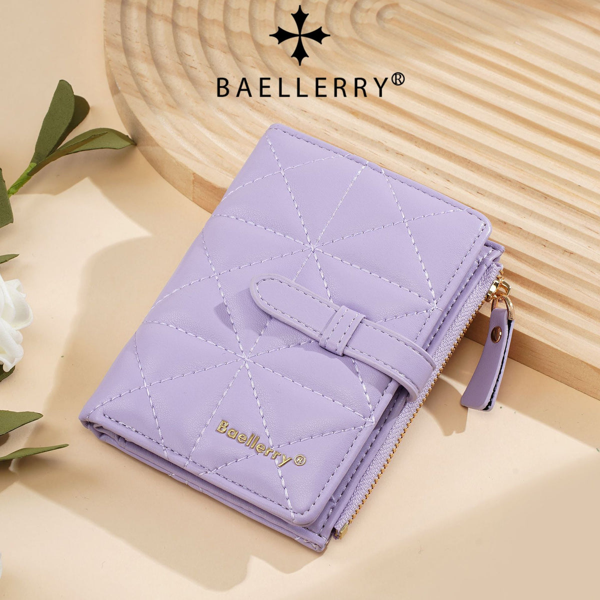 Women's Diamond Embroidery Thread Multi Slots Classic Ladies Wallet