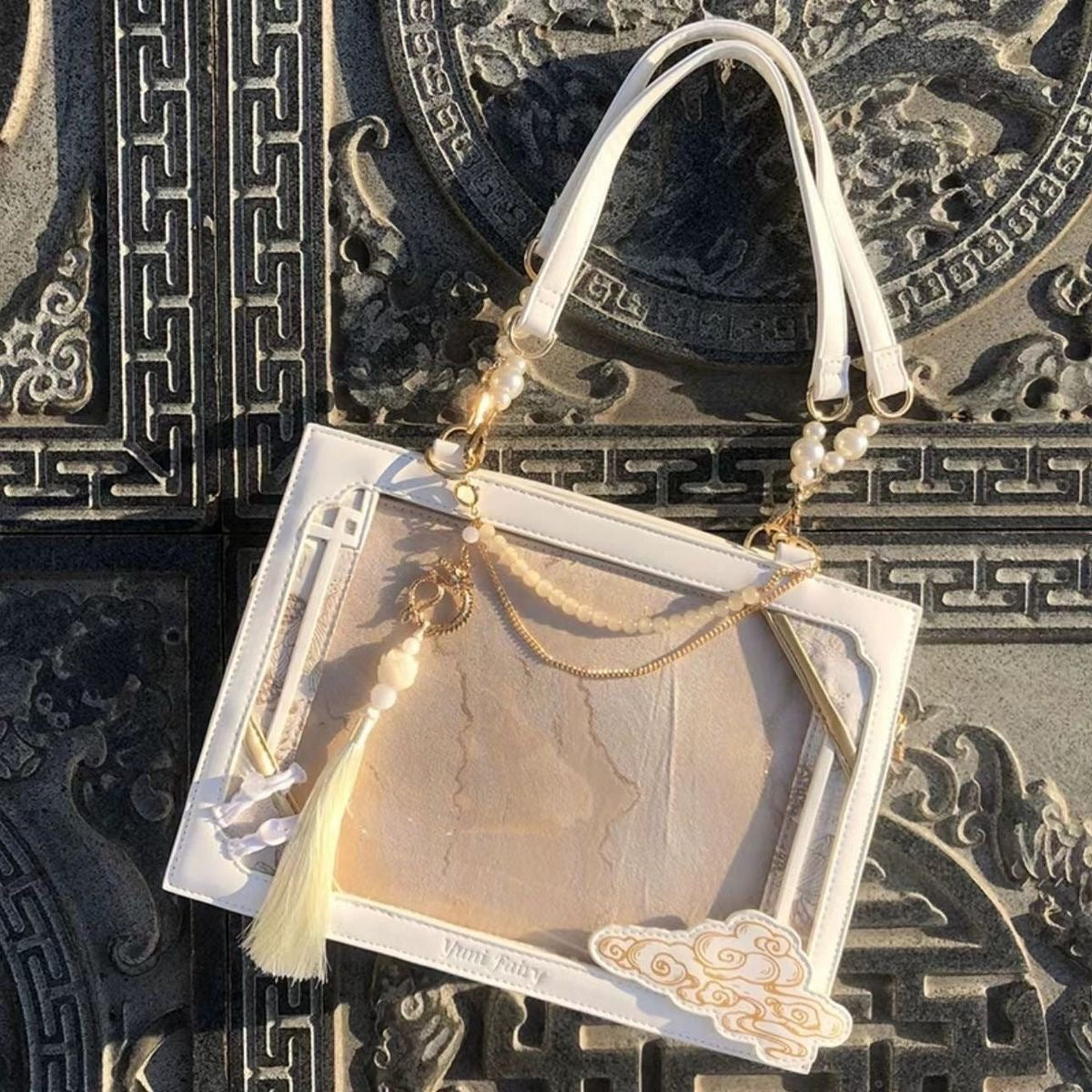 National Style Cartoon Dragon Flying In The Crossbody Bags