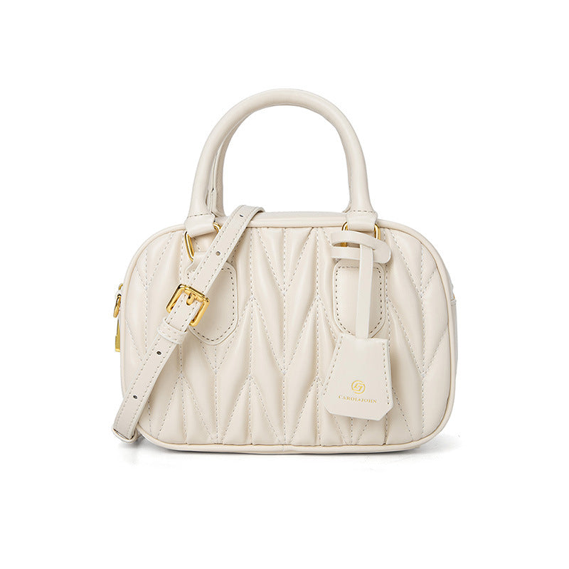 Women's Durable Niche Underarm Bowling Portable Handbags