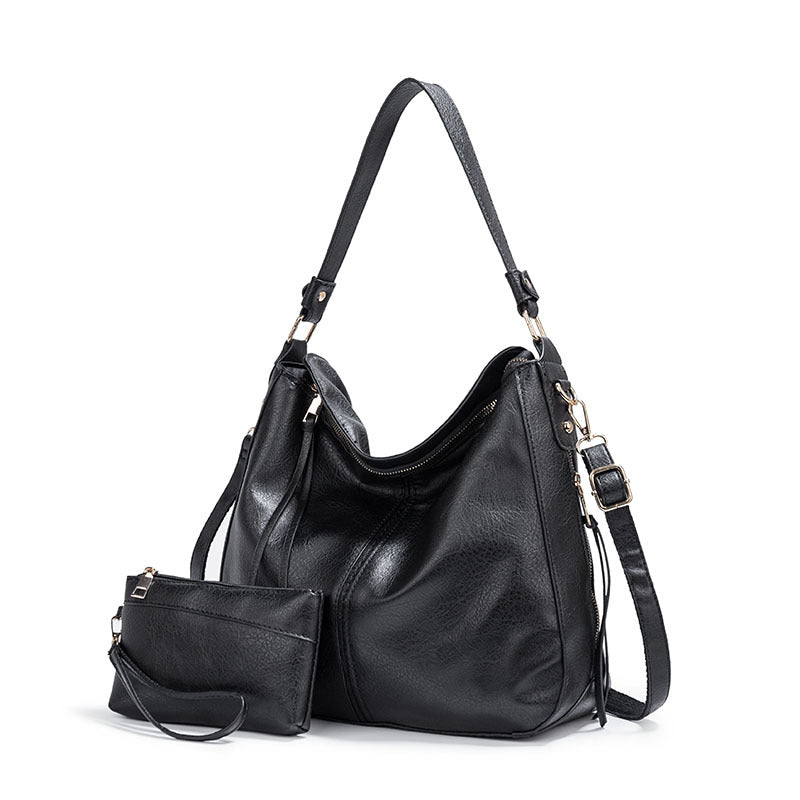 Women's Simple Hobo Korean Style Big Women's Shoulder Bag