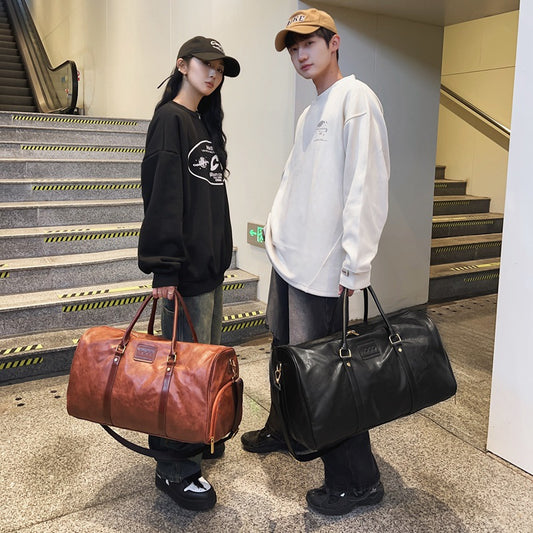 Women's & Men's & Portable Fitness Lightweight Short-distance Large Travel Bags