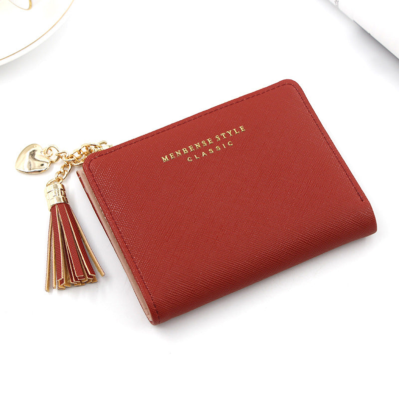 Women's Fashion Large Capacity Multifunctional Clutch Short Ladies Wallet
