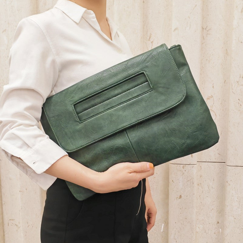 Women's Korean Style Simple Fashion Trendy Envelope Handbags